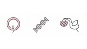 Pregnancy and postpartum icon in Femtech Tokyo