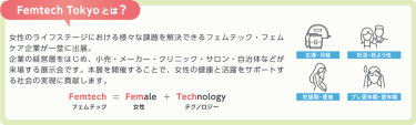 Femtech Tokyoとは？