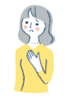 An icon of a woman wearing yellow.