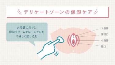 デリケートゾーンの保湿ケア