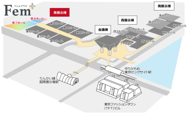 東京ビッグサイトフロアマップ